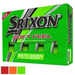 Cleveland Golf Srixon Soft Feel Brite Matte Color Golf Balls 55 Cleveland Golf Srixon Soft Feel Brite Matte Color Golf Balls -Par Ready Shop 2018SoftFeelBriteHero