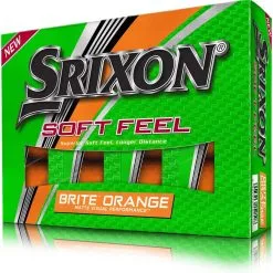 Cleveland Golf Srixon Soft Feel Brite Matte Color Golf Balls 58 Cleveland Golf Srixon Soft Feel Brite Matte Color Golf Balls -Par Ready Shop 2019SoftFeelBritte Orange Box0
