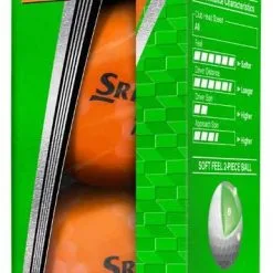 Cleveland Golf Srixon Soft Feel Brite Matte Color Golf Balls 59 Cleveland Golf Srixon Soft Feel Brite Matte Color Golf Balls -Par Ready Shop 2019SoftFeelBritte Orange Sleeve