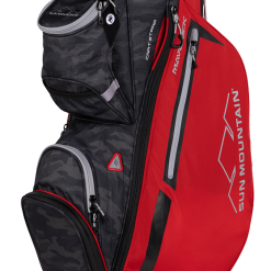 Sun Mountain Golf 2023 Maverick Cart Bag -Par Ready Shop 2023 Maverick 230363 red black camo