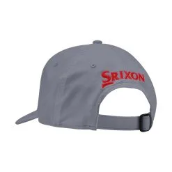Srixon Authentic Structured Hat -Par Ready Shop AuthenticStructured GrayRed 1