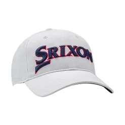 Srixon Authentic UnStructured Hat -Par Ready Shop AuthenticUnstructured WhiteNavyRed 0