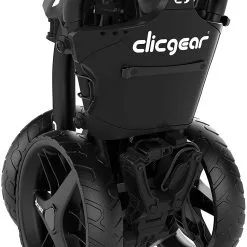Proactive Clicgear Golf 3-Wheel Push Cart Model 4.0 -Par Ready Shop Black 2