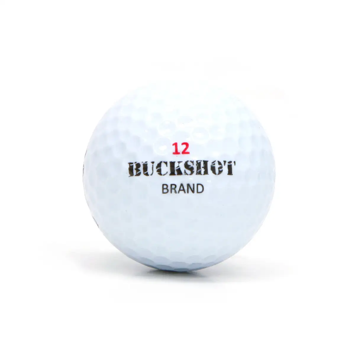 Hireko BUCKSHOT BRAND GOLF BALLS - 12 Golf Balls In Package 5 Hireko BUCKSHOT BRAND GOLF BALLS - 12 Golf Balls In Package - Image 3