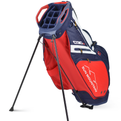 Sun Mountain Golf 2021 C-130S 14-Way Divided Stand Carry Bag -Par Ready Shop C130SRed Navy WhiteAltShot