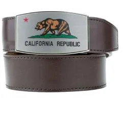 NexBelt Aston Pewter California Dreamin' Bear W/ Belt