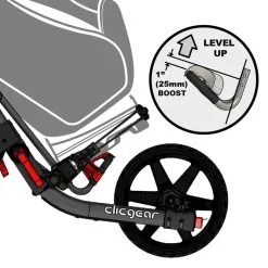 Proactive Clicgear Golf Push Cart Accessories -Par Ready Shop Clicgear Bag Booser