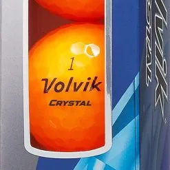 Volvik Crystal Focus Colored Golf Balls -Par Ready Shop CrystalFocus2022 OrangeSleeve