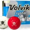 CaddiesShack Custom Jolly Rogers Skull & Crossbones Volvik Crystal Golf Balls