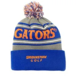 Bridgestone Golf NCAA Beanies Caps -Par Ready Shop Florida Gators Back
