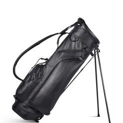Sun Mountain Golf Leather Carry Stand Bag -Par Ready Shop G823281LeatherStandBlack