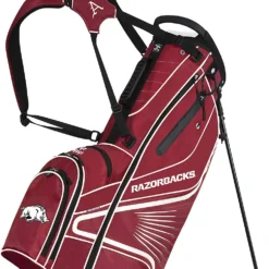 Team Golf NCAA Collegiate The Gridiron III Team Effort Stand Bag 22 Team Golf NCAA Collegiate The Gridiron III Team Effort Stand Bag -Par Ready Shop Gridiron III Stand Bag Arkansas Razorbacks