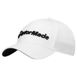 Hireko Taylormade Golf Lifestyle Cage Fitted Caps -Par Ready Shop LifestyleCageHat White0