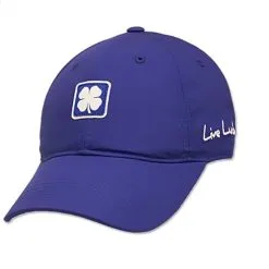 Golf Direct Now Lucky Black Clover Lucky For U Hat -Par Ready Shop Lucky Black Clover White Navy