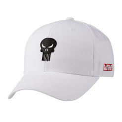 Marvel Avengers Hats By Volvik Golf -Par Ready Shop Marvel gear Punisher White