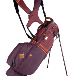 Sun Mountain 2023 Sonnenalp Mid-Stripe Dual Strap Stand Bag 18 Sun Mountain 2023 Sonnenalp Mid-Stripe Dual Strap Stand Bag -Par Ready Shop N230130 port brick gold