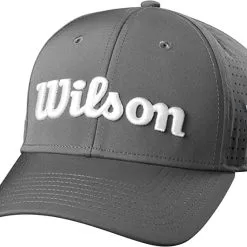 Wilson Performance Mesh Hat 38 Wilson Performance Mesh Hat -Par Ready Shop PerformanceMesh 2023 Gray 0