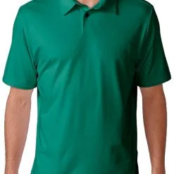 Budget Golf Ashworth Golf Matte Interlock Men's Solid Polo 7 Budget Golf Ashworth Golf Matte Interlock Men's Solid Polo -Par Ready Shop Polo Shirt Matte Interlock Solid Sea Green