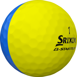 Cleveland Golf Srixon Q-Star Tour Divide Golf Balls - Dozen -Par Ready Shop Q StarDivideBlueYellowBall1