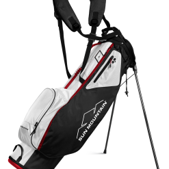 Sun Mountain Golf 2022 UltraLight 2.5+ 4-Way Stand Carry Bag -Par Ready Shop SM25Black White Red