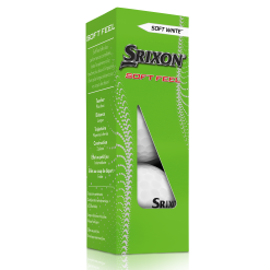 Cleveland Golf Srixon Soft Feel Golf Balls 15 Cleveland Golf Srixon Soft Feel Golf Balls -Par Ready Shop SOFTFEEL13Sleeve PureWhite FLIP reflection