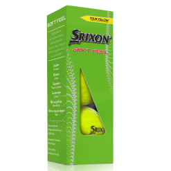 Cleveland Golf Srixon Soft Feel Golf Balls 17 Cleveland Golf Srixon Soft Feel Golf Balls -Par Ready Shop SOFTFEEL13Sleeve TourYellow FLIP reflection