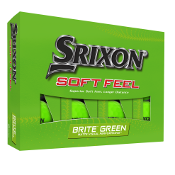 Cleveland Golf Srixon Soft Feel Brite Matte Color Golf Balls 40 Cleveland Golf Srixon Soft Feel Brite Matte Color Golf Balls -Par Ready Shop SOFTFEELBriteGreen13 Package FLIP