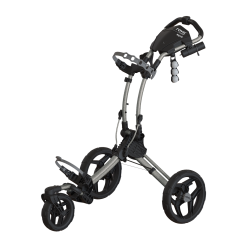 Proactive Clicgear Golf 3-Wheel Rovic Swivel Push Cart Model RV1s -Par Ready Shop Silver