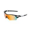Hireko Tour Gear Gloss Black Interchangeable Sunglasses (with 5 Lense) -Par Ready Shop SunlgassesInterchangableLens 0