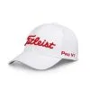 Hireko Titleist Golf Tour Elite Fitted Hat - White/Red -Par Ready Shop TitleistTourEliteFittedCapWhiteRed