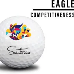 Saintnine America Saintnine U-Pro Urethane Golf Balls -Par Ready Shop U ProWhite3