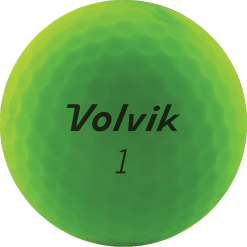 Volvik Vivid Matte Finish Golf Balls - Dozen -Par Ready Shop Vivid Green