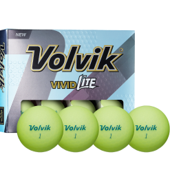 Volvik Vivid Lite Matte Finish Golf Balls - Sale! -Par Ready Shop Vivid Lite Yellow