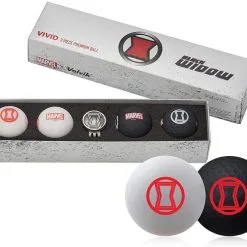 Volvik Marvel Limited Edition Marvel Golf Ball Gift Packs -Par Ready Shop Volvik Vivid Marvel Black Widow Gift Pack