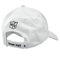Wilson Staff Relaxed Golf Cap - Assorted Colors -Par Ready Shop WGH5900WH WS Tour Relaxed Cap White Back