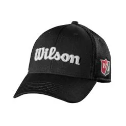 Wilson Staff Tour Mesh Golf Hats -Par Ready Shop WGH6100BL 0 WS Wilson Tour Mesh Black Front.png.cq5dam.web .1200.1200