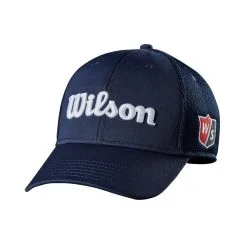Wilson Staff Tour Mesh Golf Hats -Par Ready Shop WGH6100NA 0 WS Wilson Tour Mesh Navy Front.png.cq5dam.web .1200.1200