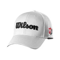 Wilson Staff Tour Mesh Golf Hats -Par Ready Shop WGH6100WH 0 WS Wilson Tour Mesh White Front.png.cq5dam.web .1200.1200