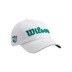 Wilson Staff Pro Tour Golf Hat -Par Ready Shop WGH7000WE 4 WS PRO TOUR HAT WH GR.png.cq5dam.web .1200.1200