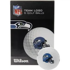 Wilson NFL Team Branded Golf Balls -Par Ready Shop WGWP166L SEA1