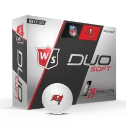 Wilson Staff Duo Soft NFL Team Licensed Golf Balls 67 Wilson Staff Duo Soft NFL Team Licensed Golf Balls -Par Ready Shop WGWP400TB WS DUO Soft 12BALL WH NFL TampaBay Vert wBall Hotlist V2