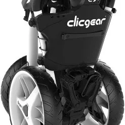 Proactive Clicgear Golf 3-Wheel Push Cart Model 4.0 -Par Ready Shop White 1