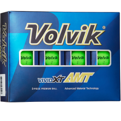 Volvik 2020 Vivid XT AMT Matte Finished Golf Balls -Par Ready Shop XT AMT Green