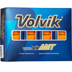 Volvik 2020 Vivid XT AMT Matte Finished Golf Balls -Par Ready Shop XT AMT Orange
