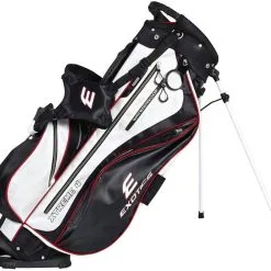Tour Edge Exotics Xtreme 4 Stand Bags -Par Ready Shop Xtreme 4 Carry Bag Black White