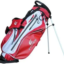 Tour Edge Exotics Xtreme 4 Stand Bags -Par Ready Shop Xtreme 4 Carry Bag Red White