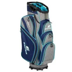 Tour Edge Exotics Xtreme 4 Cart Bags -Par Ready Shop Xtreme 4 Cart Bag Navy Scratch Plaid Teal