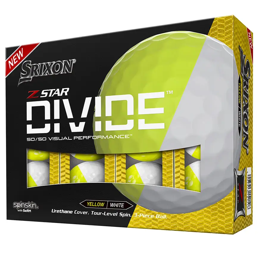 Cleveland Golf Srixon Z-Star Tour Divide Golf Balls 3 Cleveland Golf Srixon Z-Star Tour Divide Golf Balls