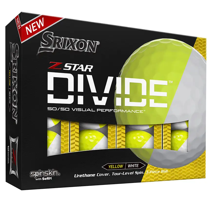 Cleveland Golf Srixon Z-Star Tour Divide Golf Balls 4 Cleveland Golf Srixon Z-Star Tour Divide Golf Balls - Image 2
