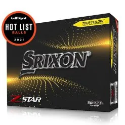 Cleveland Golf Srixon Z-Star Tour Golf Balls -Par Ready Shop ZStarYellow0
